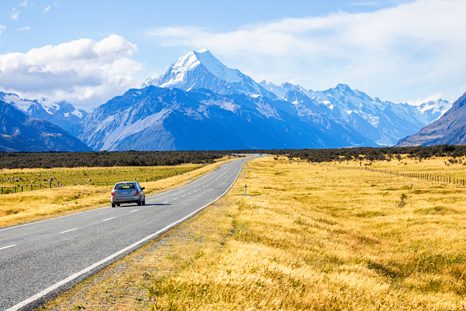 půjčení auta na Novém Zélandu