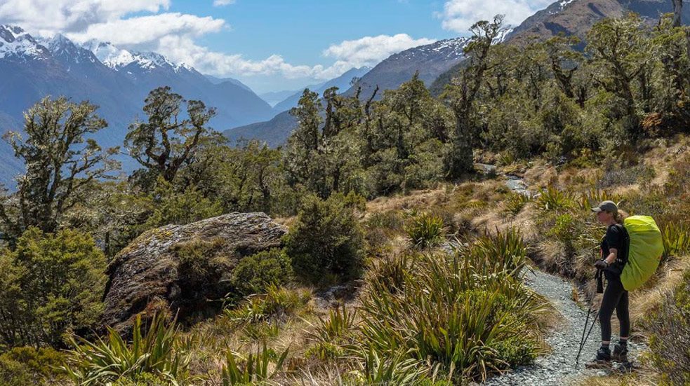 Horské přechody a treky na Novém Zélandu