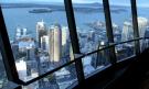 Vyhlídková věž Sky Tower Auckland