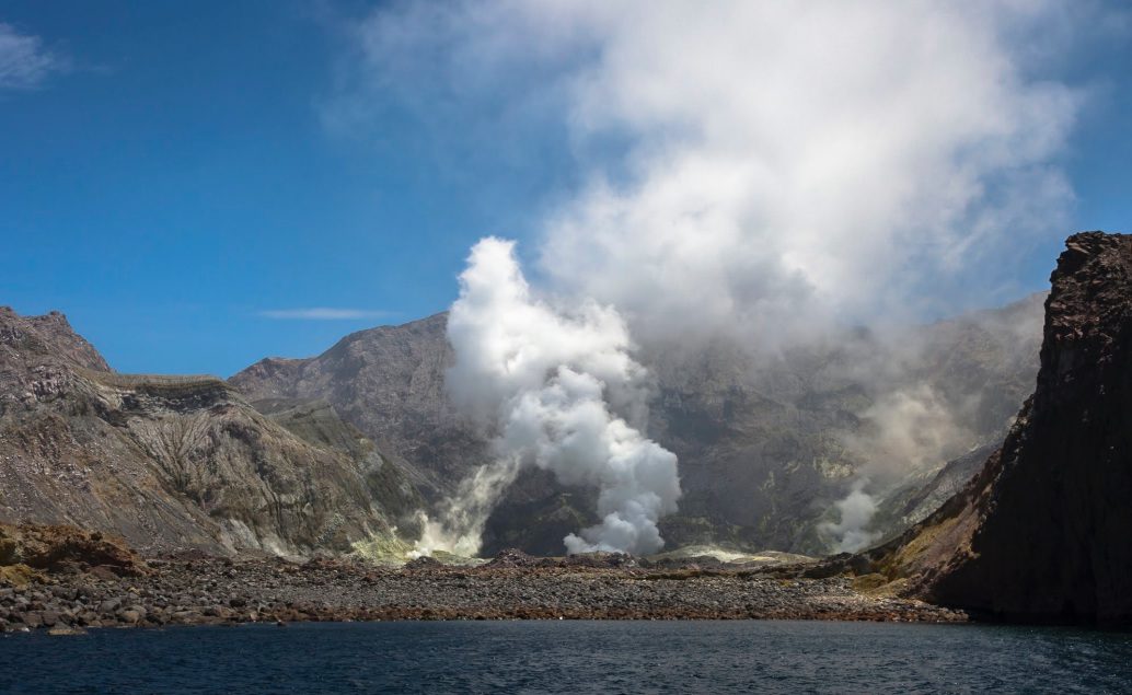 Výlet na aktivní vulkán White Island 